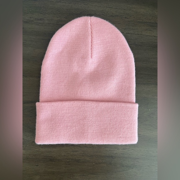 Zyia Dusty Blush Pink Beanie - Picture 3 of 3